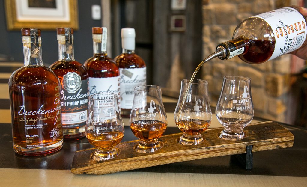 whiskey, bourbon, Breckenridge distillery