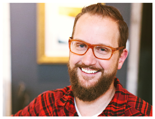 man smiling