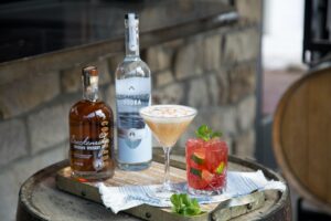 vodka cocktail and bourbon whiskey cocktail