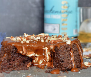 bourbon salted caramel chocolate cake